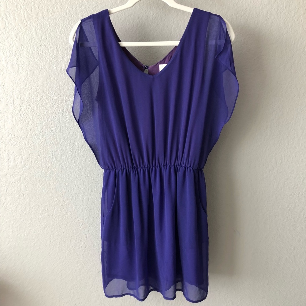 Purple dress